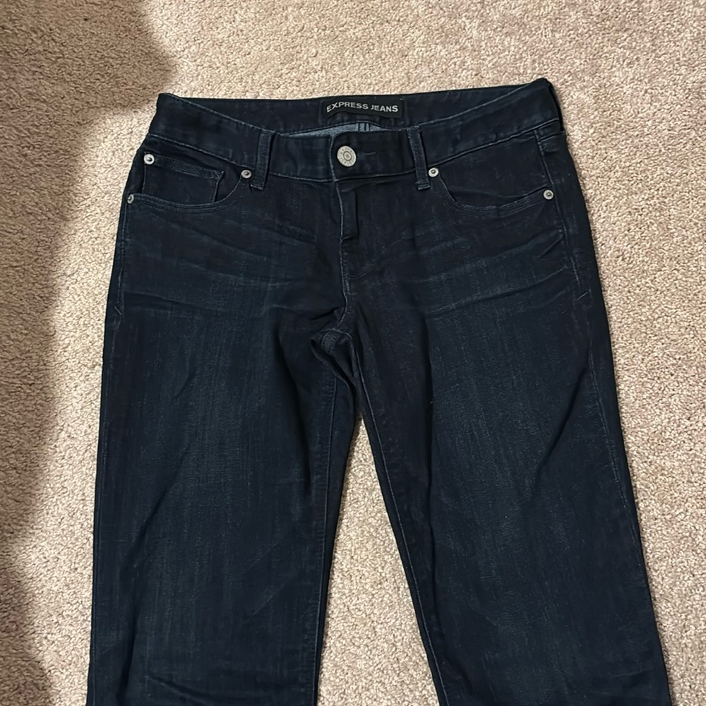 Express skinny Stella low rise jeans, size 8R